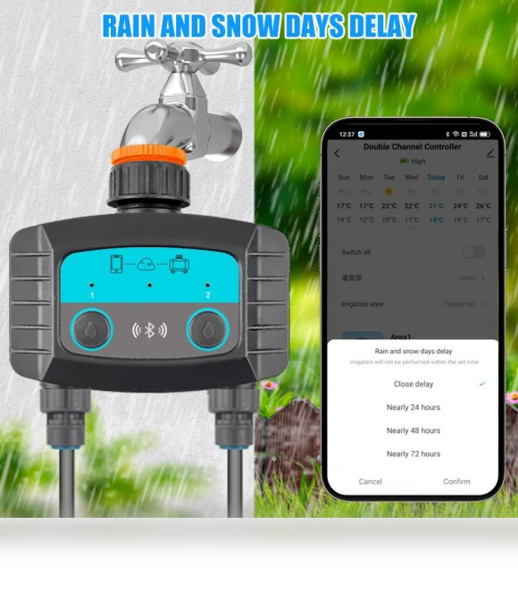 Smart Sprinkler Timer — Controllers, Tuya