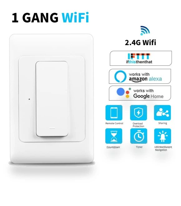 Smart Wall Light Switch — Smart Home Modules, Cozy Cottage-Relax