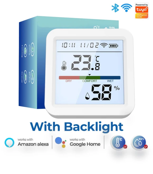 Temperature and Humidity Sensor — Home Climate Control, Super Dream Home