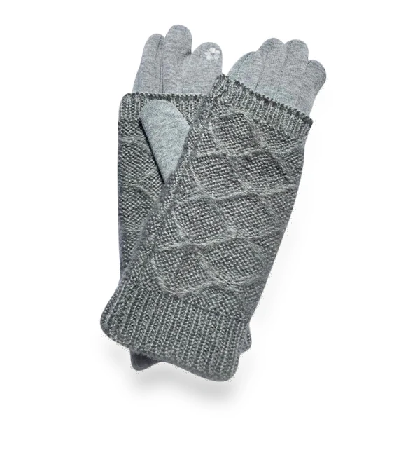 Touchscreen Gloves with Embroidery — Cold Weather Gloves, Female s