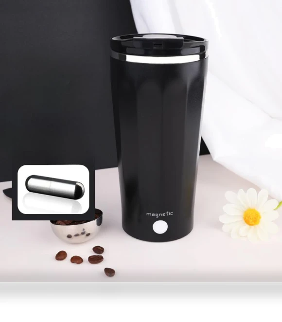 Automatic Magnetic Coffee Mixing Mug — Beverage Warmers, DC-Home-2
