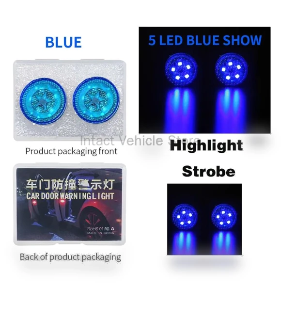 Car Door Warning Light — Vehicle Safety Signals, Wrigleys