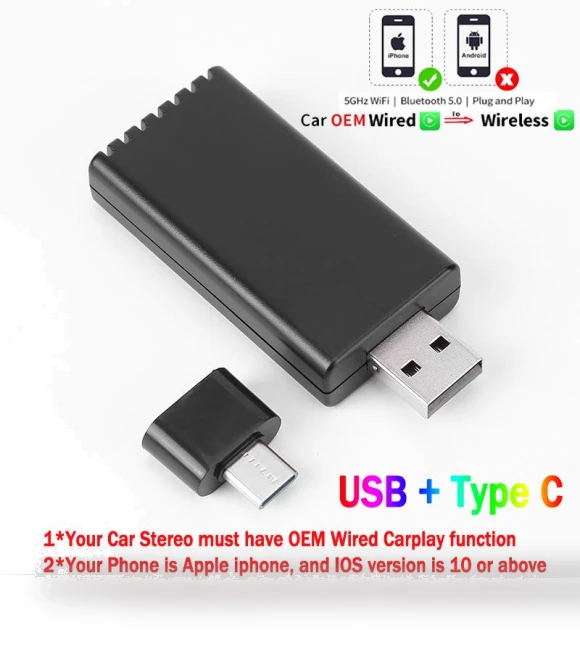 CarPlay AI BOX Adapter — Stereo Receivers, Chic Home