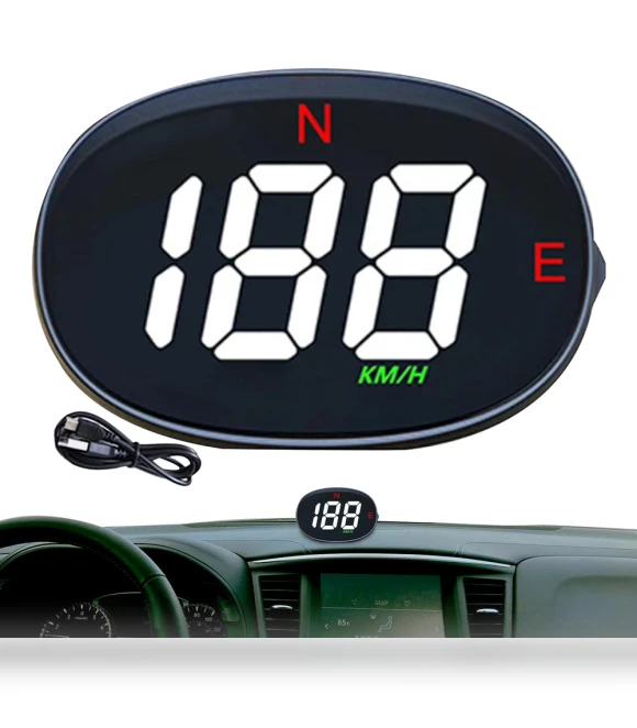 Digital GPS Speedometer with Projection Display — Speedometers, Rustic Elegance House