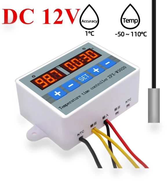 Digital Intelligent Temperature Time Controller — Climate Control Devices, Home Of Auto Parts