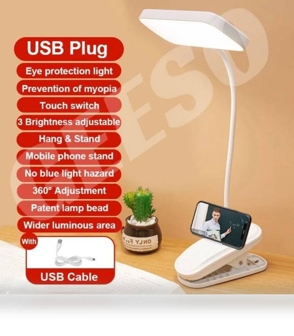 Eye-Caring Wireless Desk Lamp — Study & Desk Lighting, AE Selection
