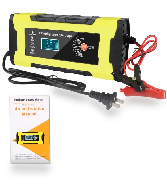 Intelligent Fast Power Charging Car Motorcycle Battery Charger — Chargers, Home Of Auto Parts