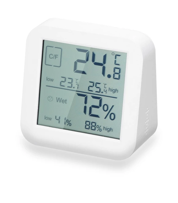 LCD Digital Touchscreen Hygrothermograph — Home Climate Control, Seahorse Home
