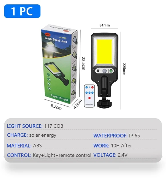 LED Outdoor Solar Street Light — Outdoor Security & Flood Lighting, AE Selection