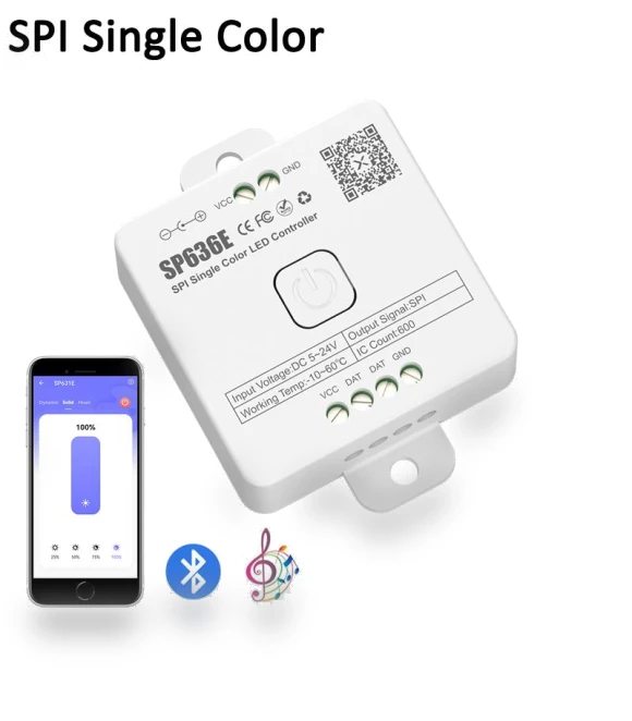 LED Pixel Controller — Selfie Lights, AE Selection