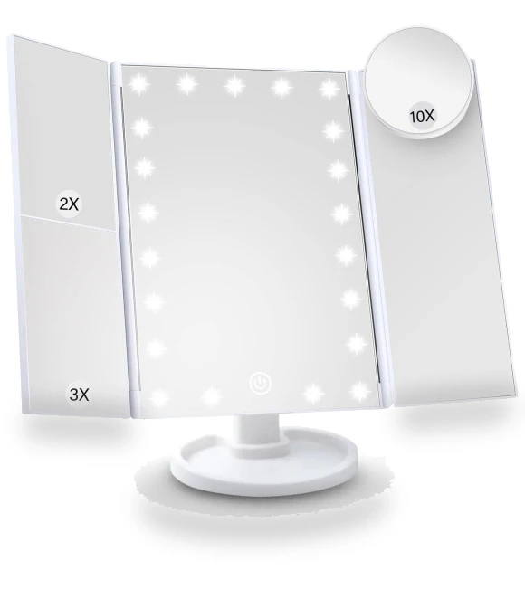 Makeup Mirror with Lights — Handheld, Vinde Home