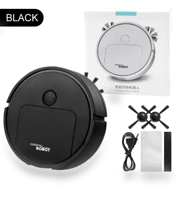 Mini Intelligent Sweeping Robot Vacuum — Smart Cleaning Robots, Good Figure