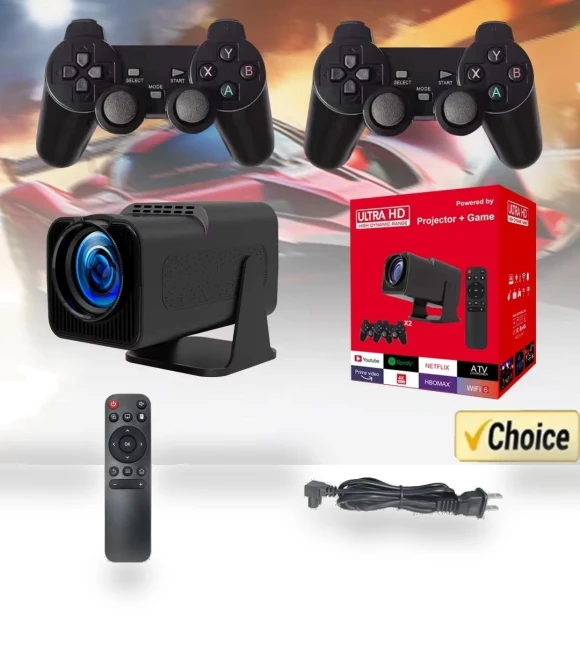Mini Projector 4K Native — Home Theater Projectors, Homeware Essentials