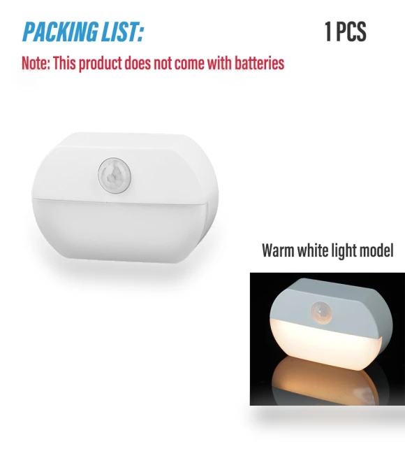 Night Light with Body Sensor — Night Lights, Build My Home