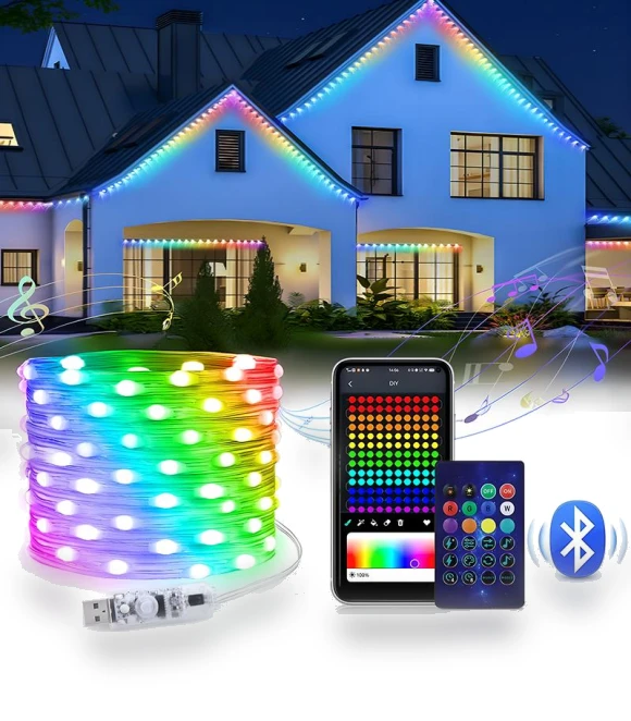 Outdoor Smart LED RGBIC Strip Lights — LED Strips, AE Selection