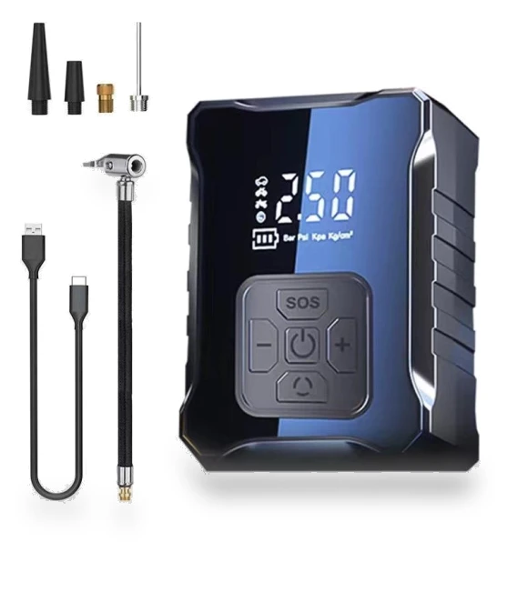 Portable Wireless Smart LCD Display Air Compressor — Tire Inflation Solutions, GYROBALL