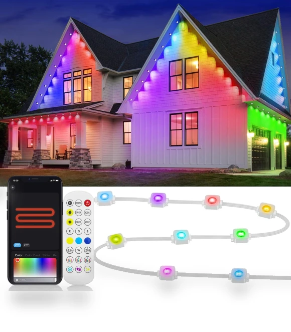 RGBIC LED Outdoor Lighting — Outdoor Security & Flood Lighting, AE Selection
