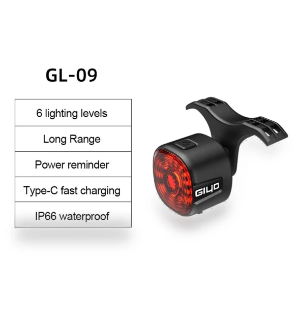 Smart Bicycle Brake Tail Light — Bike Headlights, Rustic Elegance House