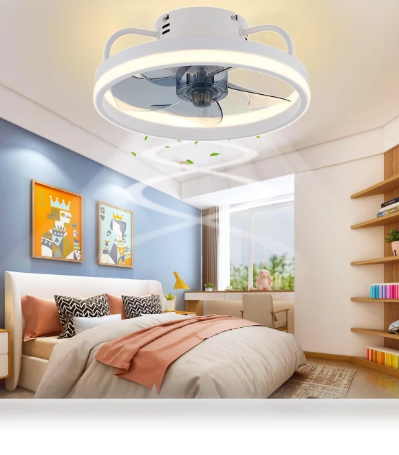 Smart Ceiling Fan with Light Control — Ceiling Fan Lighting Solutions, Seahorse Home