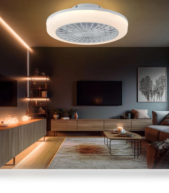 Smart Ceiling Fan with Light — Ceiling Fans & Accessories, Seahorse Home