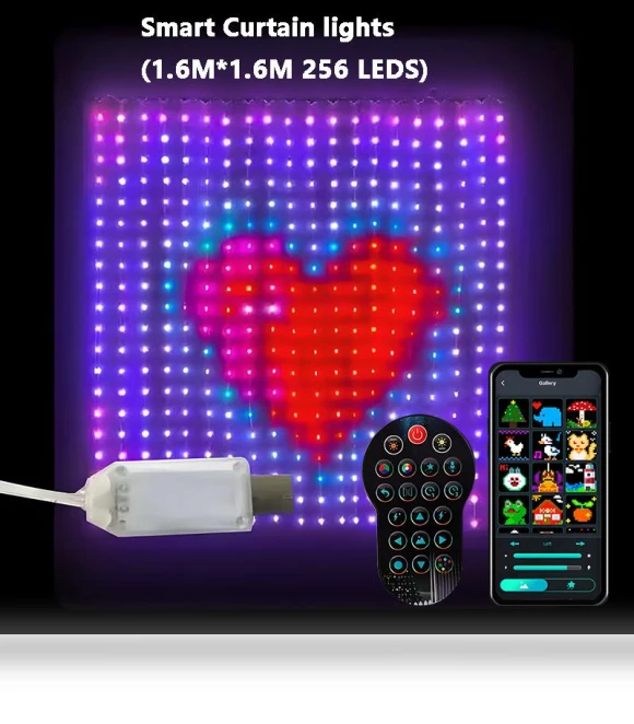 Smart Curtain Light — String Lights, AE Selection