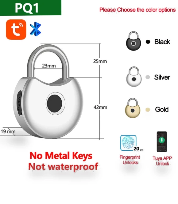 Smart Padlock — Padlocks & Hasps, RAYKUBE