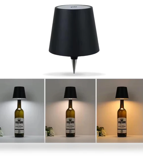 USB Charging Bottle Desk Lamp — Desk & Table Lighting, Meiteai-All
