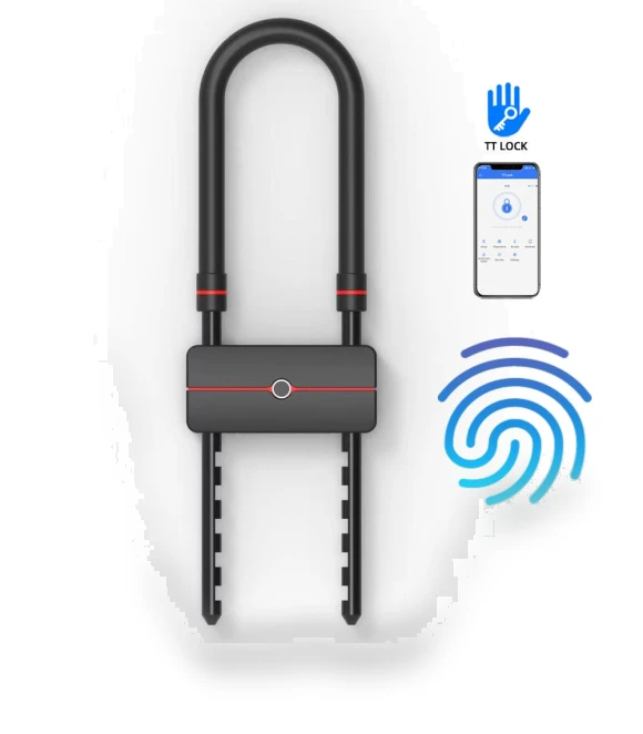 Waterproof Bluetooth APP Control U-Shaped Electronic Bike Lock — U-Lock, Super Dream Home