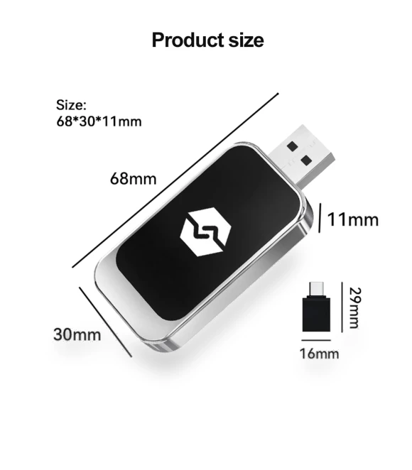 Wireless CarPlay 2 in 1 Android Auto Apple CarPlay Adapter Mini AI Box — Stereo Receivers, Chic Home