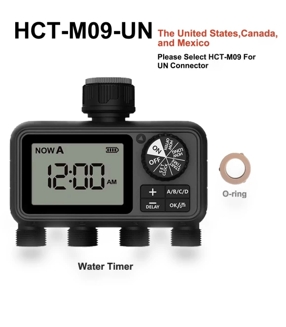 4-Zone Garden Irrigation Timer — Controllers, Eshico