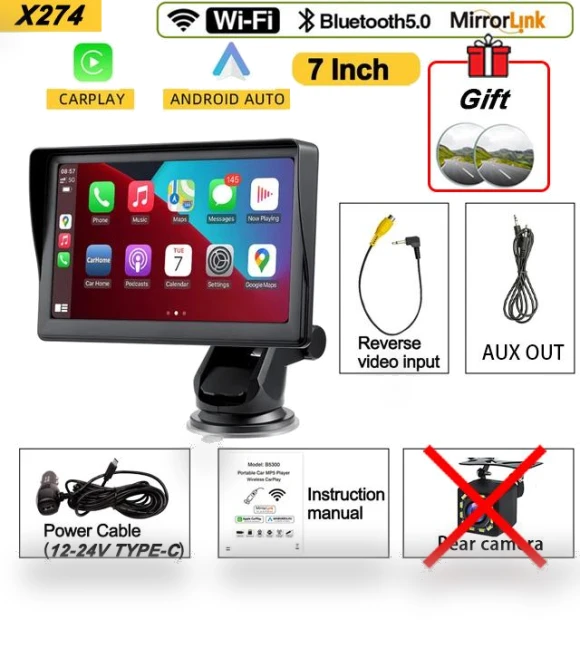 7-inch Car Multimedia Player — Stereo Receivers, Auto Accessories Home