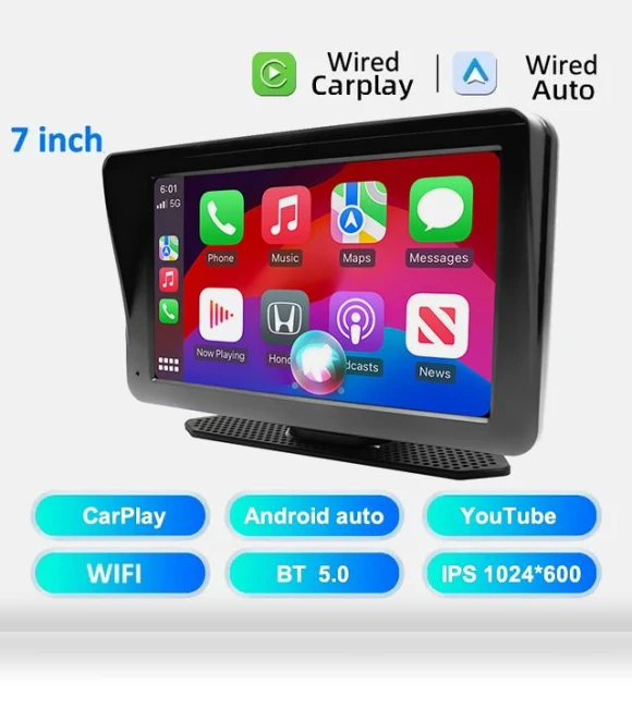 7-inch Wireless Multimedia Player — Stereo Receivers, Auto Accessories Home