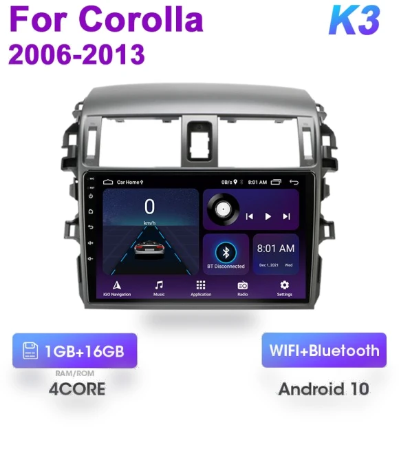 Android 12 Car Radio — Stereo Receivers, Auto Accessories Home