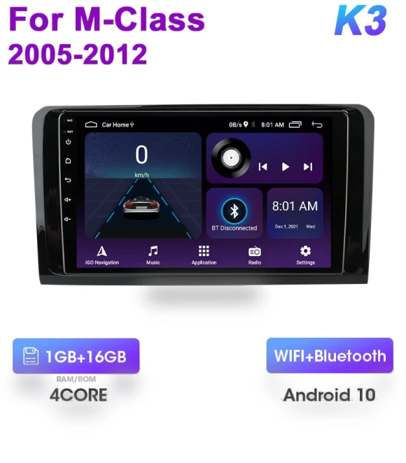 Android 12 Car Radio — Stereo Receivers, Auto Accessories Home