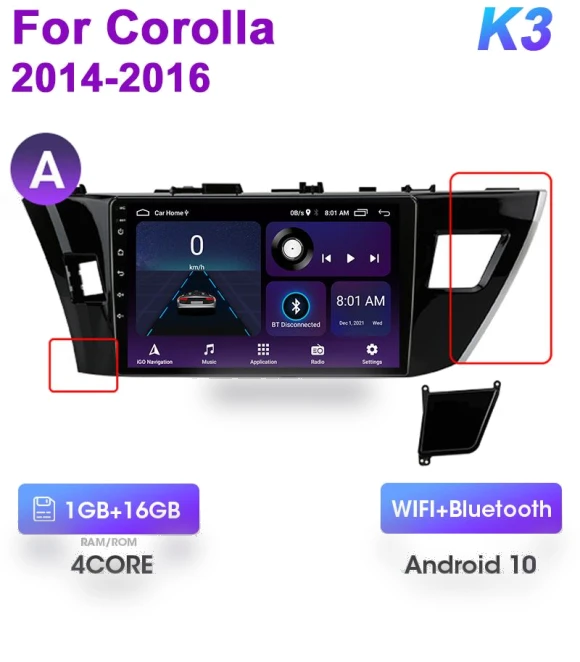 Android 12 Car Radio — Stereo Receivers, Auto Accessories Home