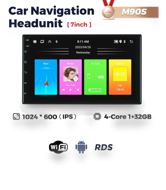 Android Car Radio — Stereo Receivers, Auto Launcher