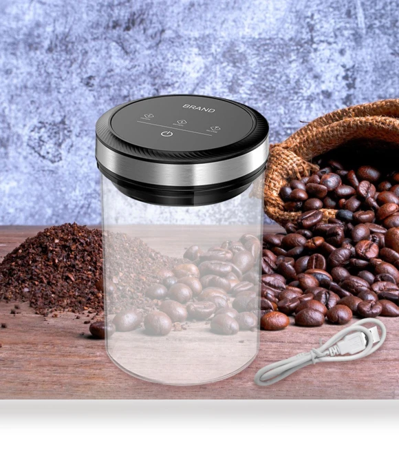 Automatic Vacuum Coffee Container — Coffee Pod Holders, Topmartbuy