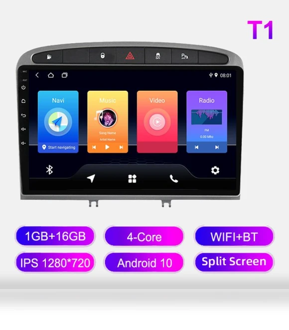 Car Multimedia Video Player Navigation GPS Touch Screen HU — Navigation & GPS Accessories, Auto Accessories Home