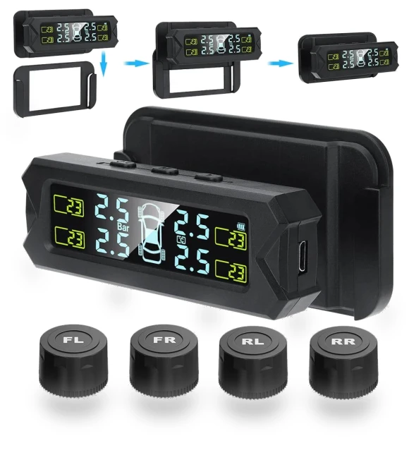 Digital Display Tire Pressure Monitoring System — TPMS Sensor Replacements, Auto Accessories Home
