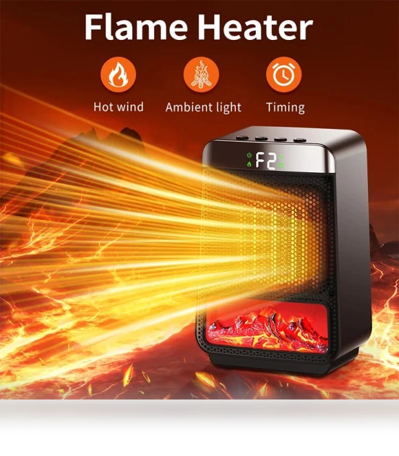 Electric Heater with Timer — Portable Heating Solutions, Optimized General