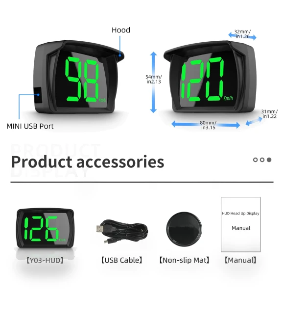 GPS Speedometer HUD — Speedometers, Auto Launcher