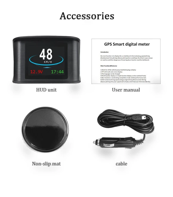 HUD Head Up Display for Car — Navigation & GPS Accessories, Auto Launcher