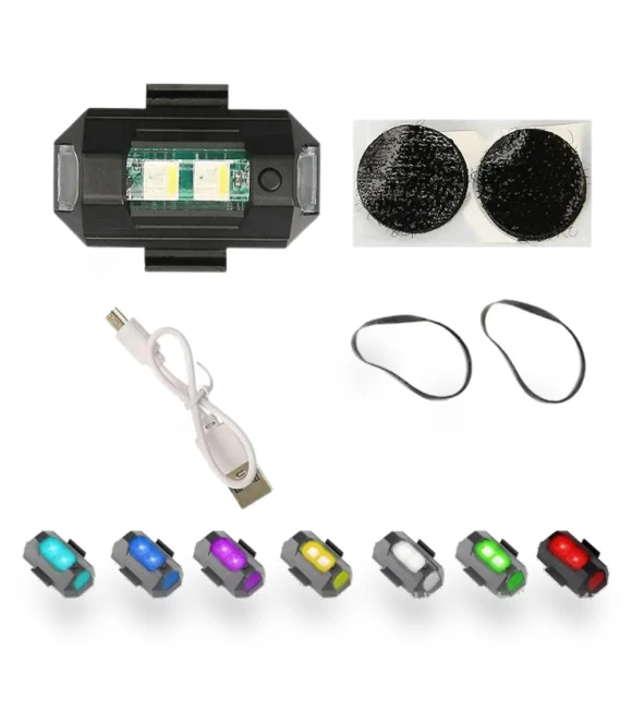 Magnetic Light Flashing USB Night Light — Flashlights, Auto Launcher