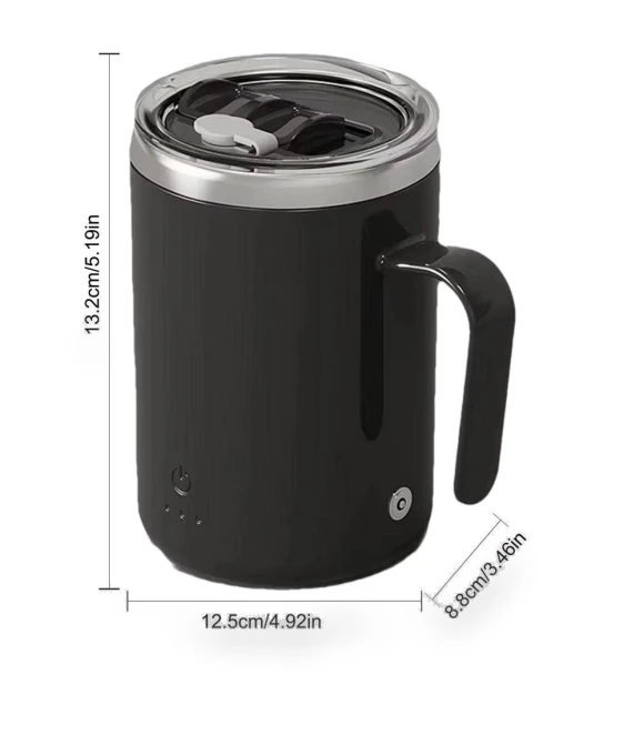 Magnetic Self-Stirring Mug — Beverage Warmers, DC-HOME-4