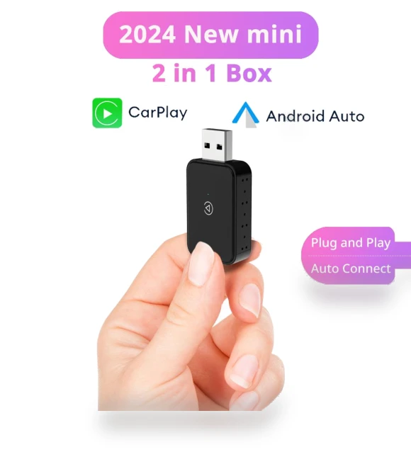 Mini Wireless AI Box Carplay — Car Accessories & Gadgets, Cozy Cottage-Relax