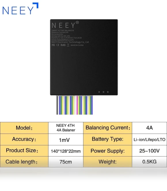 Smart Active Balancer — Chargers, Rainbow Rain