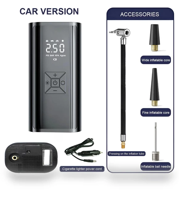 Smart Air Pump — Air Mattress Pumps, Cars Auto Home