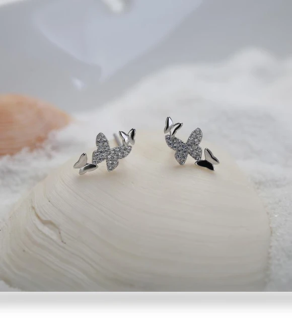 Smart Butterfly Earrings for Women — Smart Jewelry, Original jewelry design