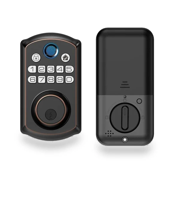 Smart Fingerprint Door Lock — Biometric Security, Auto Launcher