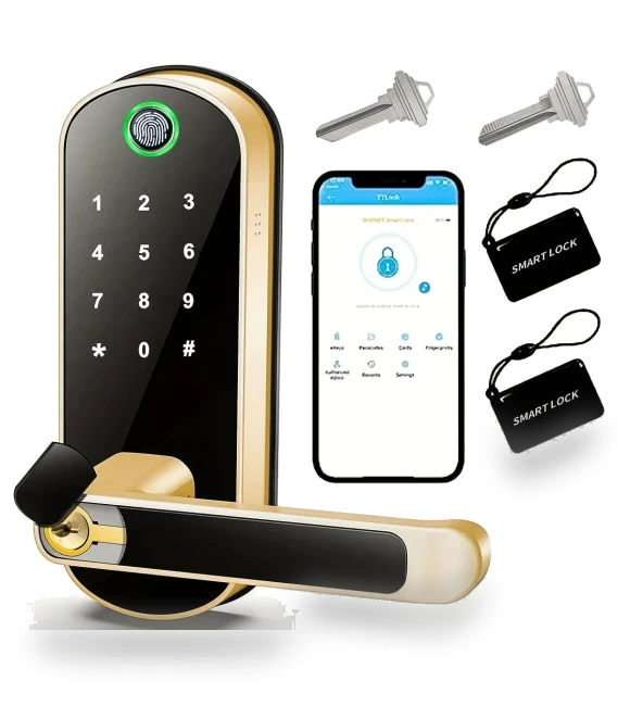 Smart Fingerprint Door Lock — Smart Home Security, Auto Launcher